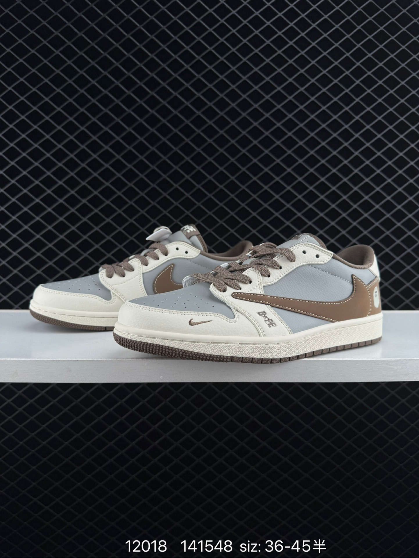 Travis Scott x Air Jordan 1 ” Reverse Mocha “